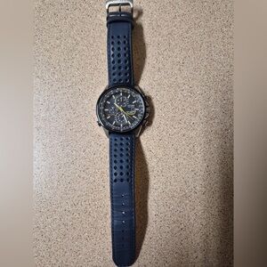 Citizen Eco-Drive Navy Chronograph Watch